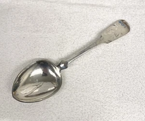 Porter Blanchard Sterling Silver Handmade Serving Spoon 143 Grams 9.5” Long - Picture 1 of 4
