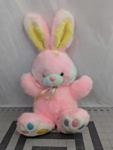 Juguete de peluche Cuddle Wit Pink Rabbit conejito gominolas de Pascua de 16 pulgadas - Imagen 1 de 10