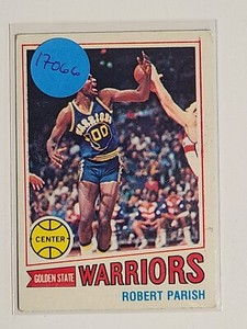1977-78 TOPPS BASKETBALL ROBERT PARISH #111 ROOKIE CARD WARRIORS CELTICS