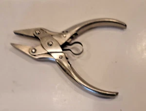Sargent & Co. Alicates de mandíbula ranurados nariz plana paralela vintage de 5 1/2" hechos en EE. UU. - Imagen 1 de 5