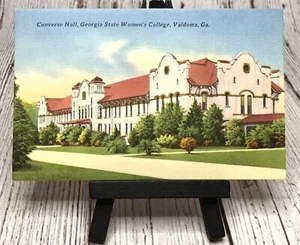 Converse Hall Georgia State Women's College Valdosta GA Vintage Postcard - Picture 1 of 4