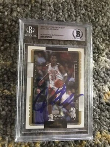 Joe Johnson Auto RC 2001 Upper Deck #216 Arkansas Boston Celtics Beckett Slabbed - Picture 1 of 4