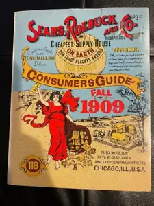 Sears, Roebuck and Co. Consumers Guide Fall 1909 by Ventura Books 1979 - Picture 1 of 3