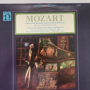 MOZART Concertos for 2 & 3 Pianos - Sancan Pommier Silie - NONESUCH TAS LIST VG - Foto 1 di 3