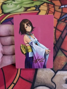 Yuna, Hope of Spira Art Card (Gold-Stamped) Art Series: Final Fantasy MTG MINT  - Bild 1 von 3