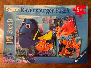 Ravensburger Dory 3 Puzzles Of 49 Pieces Each. Great shape. - Picture 1 of 5