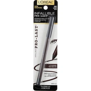 4 Pack L'Oreal Paris Infallible Pro-Last Eyeliner Pencil, Brown 940, Waterpro... - Picture 1 of 2