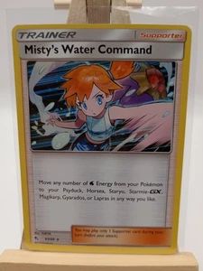 Misty's Water Command 63/68 Hidden Fates 2019 Holo Pokemon TCG Card NM Pokémon - Picture 1 of 2