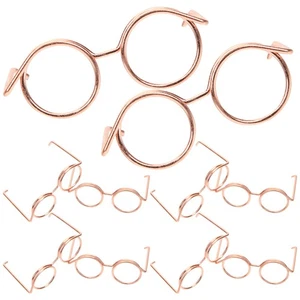 10 Pcs Mini Glasses Toy Doll Making Supplies Small Eyeglasses Pet Child Dolls - Picture 1 of 12