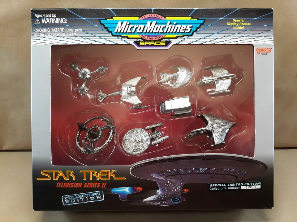 Star Trek Micro Machines Space TV Series 2 Limited Edition Collectors Toy 90s
