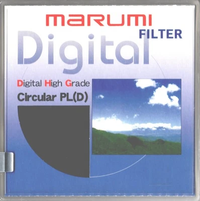 MARUMI PL Filter 62mm DHG Circular P.L.D Contrast Increase Reflection Removal - Image 1 of 2