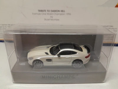 minichamps - 2015 MERCEDES AMG GTS - 1/87 SCALE HO GAUGE MODEL CAR  870 037122 - Image 1 of 4