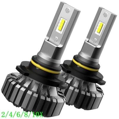 AUXITO 9006 LED Headlight Bulb High Low Beam Conversion 6500K White 20000LM 2/4X - Image 1 of 4