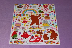 Mrs. Grossman's RARE Large Vintage 2009 Sheet of Sticker Lovers Stickers! - Picture 1 of 2