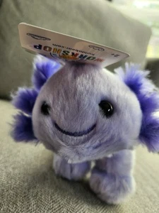 NWT Build A Bear Mini Beans Purple Lavender Axolotl Stuffed Animal - Picture 1 of 5