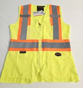 Pioneer Hi-Vis Mesh Multi-Pocket Safety Vest Small V102186OU NEW - Picture 1 of 12