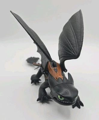 Figura de acción de juguete How To Train Your Dragon Toothless Dragon 2018 Dreamworks Foto 1 de 3