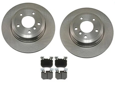 Se adapta a rotores de freno traseros y pastillas de cerámica de carbono de alto rendimiento para BMW 135i 2008-2013 Foto 1 de 4