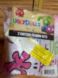 New in packaging 2- sets of Ugly doll themed pajamas size 6 T64 - Picture 1 of 4