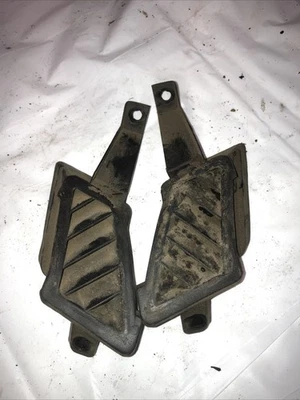 1990-1994 Mitsubishi Eclipse side dashboard defrost vent pair dirty black W1 - Image 1 of 3