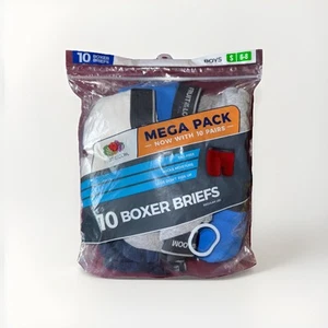 Fruit of the Loom Mega Pack Jungen Größe S 6-8 Boxershorts 10er Pack - Bild 1 von 1