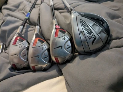 Juego de madera derecha Nike VR,VR_S.VR_S 3 madera.Juego híbrido rojo victoria 2,3,4.15,18,21,24 Foto 1 de 4