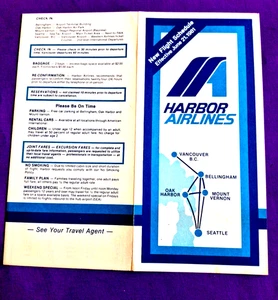 Horario Harbor Air 21 de junio de 1981 - Imagen 1 de 2