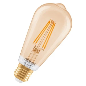 OSRAM SMART+ LED-Lampe, E53, 6W, 2400K, E27, Edison, Filament, Gold, dimmbar, - Bild 1 von 4
