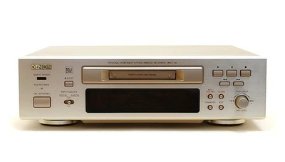 DENON DMD-F100 MD deck Maintenance completed, working well In good condition F/S - Image 1 of 3