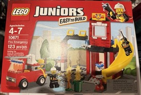 Lego Juniors Easy to Build Fire Emergency 10671 New - Sealed Box