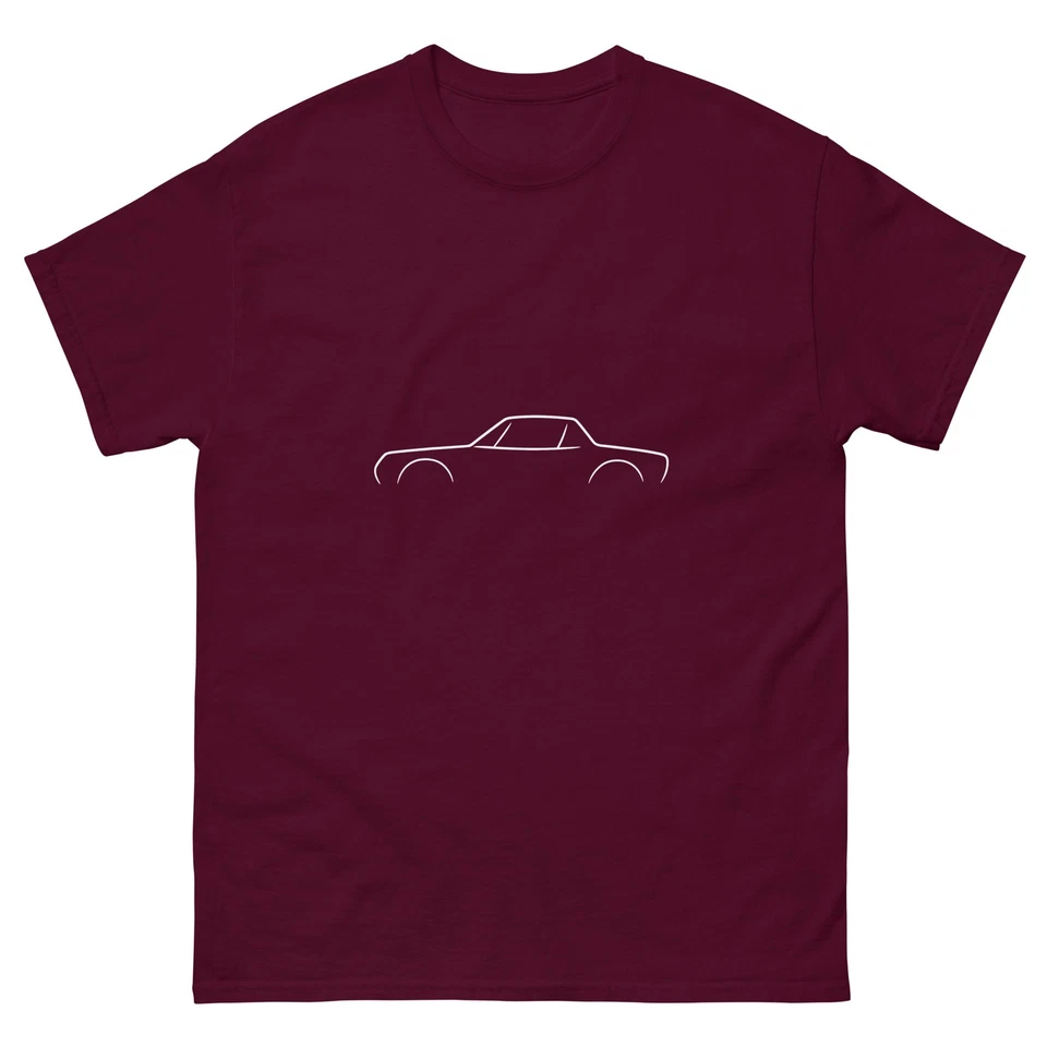 Camiseta clásica unisex Porsche 914 Silhouette Foto 1 de 1
