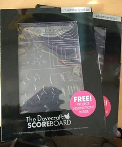 DOVECRAFT SCOREBOARD CHRISTMAS SPIRIT / SPARKLES CARDMAKING CRAFT CLEARANCE - Picture 1 of 5
