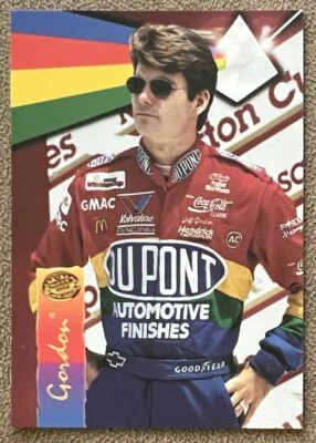1995 Maxx Racing Medallion Jeff Gordon #17 NASCAR Racing - Image 1 of 2