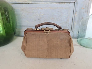 Y6091 Alte Arzttasche | Arztkoffer um 1910 | Vintage | Apotheker / Arzt Hebamme - Bild 1 von 14