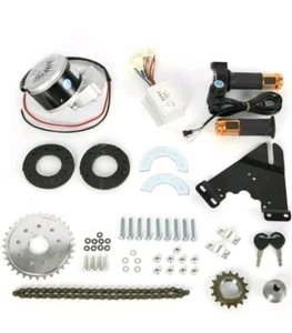 24V 250W Electric Bicycle E-bike Brush Motor Thumb Twist Conversion Kit Set NEW - Picture 1 of 3