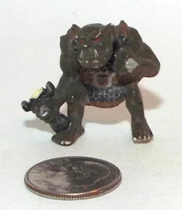 Very Small Plastic figure of an Ogre with a Broken Sword - Picture 1 of 2