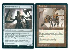 Static Orb MTG Tempest & Armory Automaton Rare Artifact Magic The Gathering