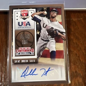 Dillon Tate 2015 Panini Contenders USA Baseball Ticket Auto RC #20 USA Orioles - Picture 1 of 6