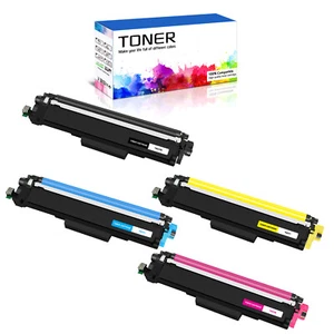 Set of 4PK TN227 B/C/M/Y Toner For Brother HL-L3210CW HL-L3230CDW HL-L3230CDN - Picture 1 of 24