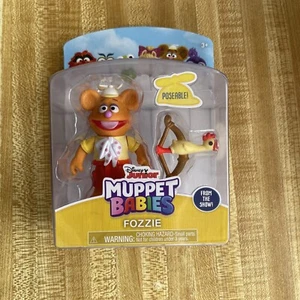 Fozzie Pfeilbogen Disney Junior Muppet Babys bewegliche 2,5" Figur neu im Paket - Bild 1 von 2