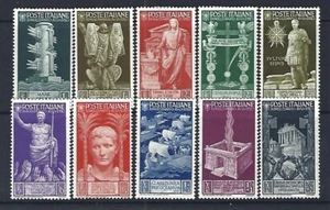ITALY SG506/15 1937 AUGUSTUS THE GREAT POSTAGE SET LIGHTLY MOUNTED MINT - Picture 1 of 1
