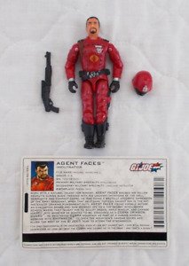 Agent Faces (v2) 2003 Hasbro G.I. Joe Infiltrator, Complete With Card!
