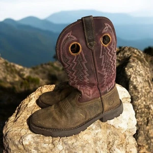 ROCKY LEGACY 32 WATERPROOF WESTERN WORK BOOTS VIBRAM SOLE Size 10 - Picture 1 of 8