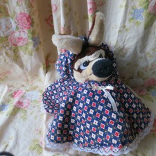 Topsy turvy 3 Em 1 Boneca, Chapeuzinho Vermelho, vovó E Lobo, Usado Com Etiqueta