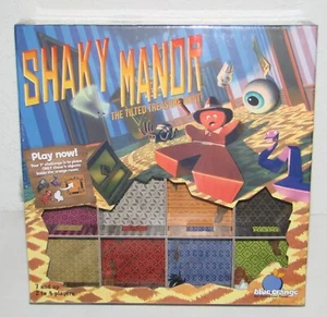 New Shaky Manor The Tilted Treasure Hunt Board Game blue orange Sealed - Picture 1 of 2