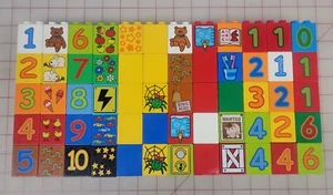 LEGO DUPLO Lot of 60 2x2x2 (Double Height Bricks) Mixed Colors SR02 - Picture 1 of 2