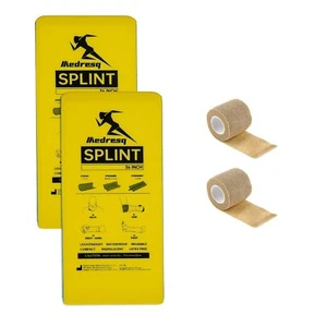Medresq SPLINT 36 pulgadas ligero, impermeable, reutilizable, compacto, sin látex - Imagen 1 de 9