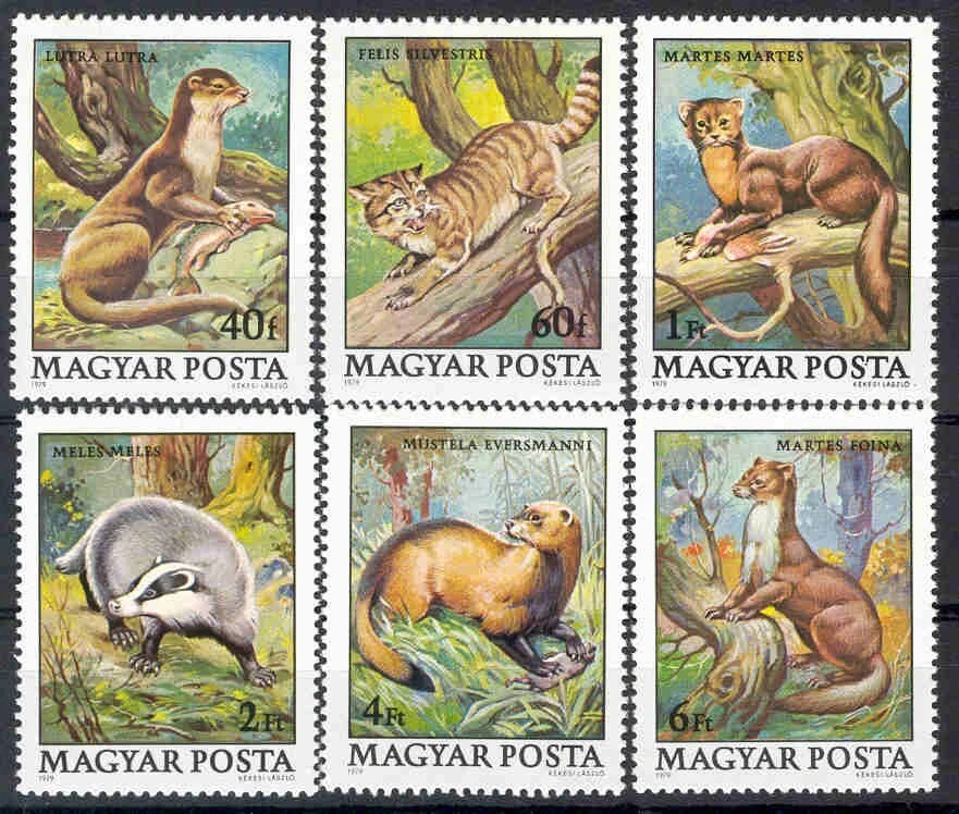 HUNGARY - 1979. Protected Animals - MNH - Image 1 of 1
