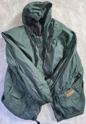 Chaqueta de lacrosse para hombre 2XL verde poli microfibra y nailon Foto 1 de 4