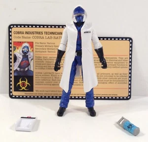 GI Joe Cobra Lab Rat loose incomplete 2014 Joecon Club Exclusive Zombie Rats A - Picture 1 of 3